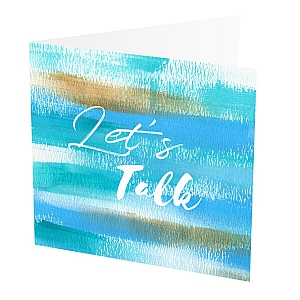 Let`s Talk Card