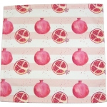 Pomegranate stripe napkin