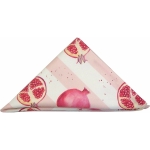 Pomegranate stripe napkin