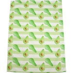 Avocado Stripe Tea Towel