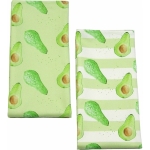 Avocado Stripe Tea Towel